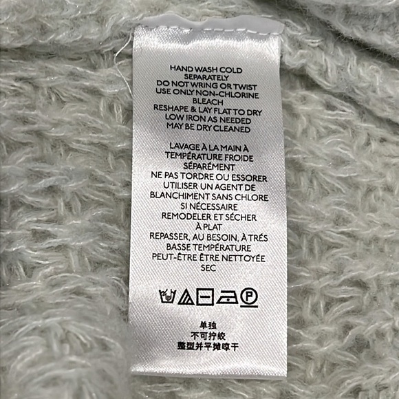 Anthropologie Maeve Mint Green Wool Dionne Bell-Sleeved Plus Size Sweater 2X - Picture 10 of 16